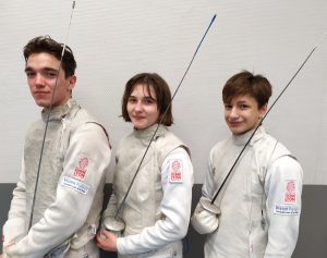 14/02/20 – Trois fleurettistes Lyonnais aux Championnats d’Europe cadets à Porec