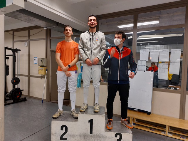 Première étape Championnats Regionaux FFSU escrime.