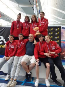 Les championnes de France de fleuret