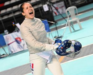 Malina Vongsavady, championne d’Europe au sabre !