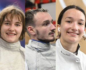 Armand Spichiger, Emma Lauvray et Morgane Tajan : champions d’Europe !