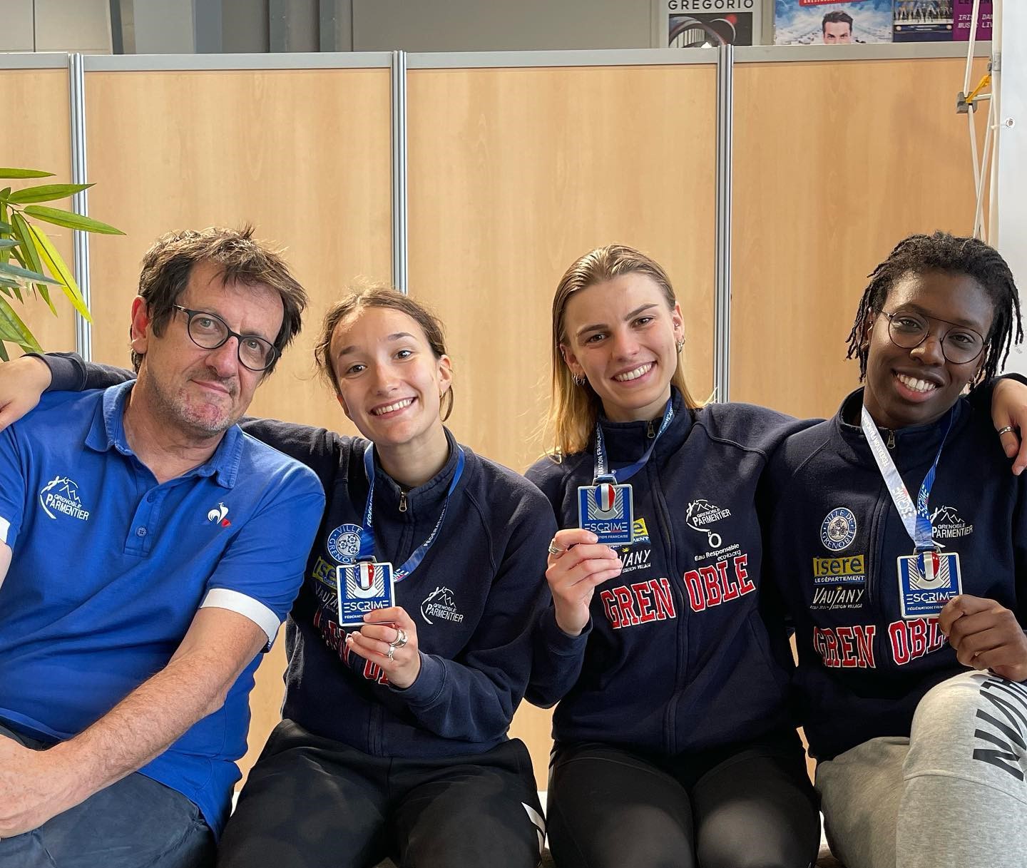 Podiums AuRA Championnats de France d&rsquo;épée 2023