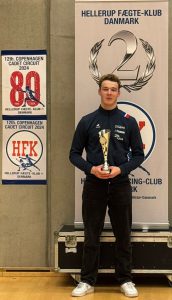 Une médaille d’argent pour Thomas Gauliard à la coupe Européenne de Copenhague