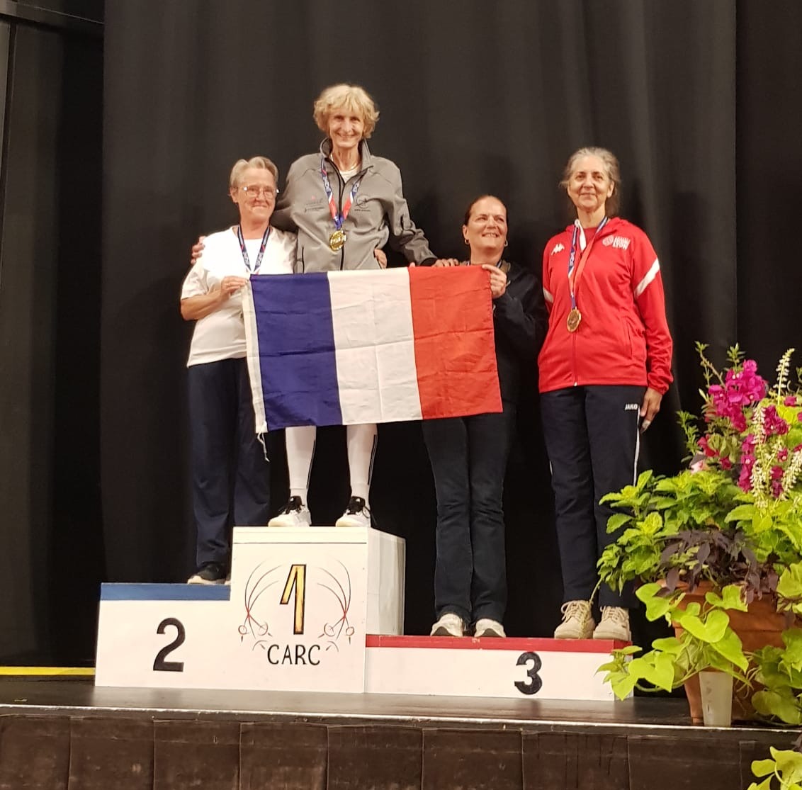 Championnats de France 2026 fleuret dames V3 à Chinon